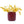 3 Pieces Ceramic Flowerpot Set, Bean Paste Red