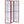 Colby - 3-Panel Folding Floor Screen - Brown / White