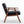 Mid Century Modern Accent Chair With Solid Wood Frame And Extra Thick Backrest