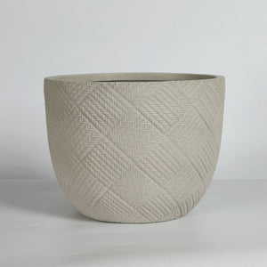 Round Concrete Planter Set of 2
