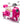 12V Two Motors Kids Ride On Two-Seater Electric Motorcycle