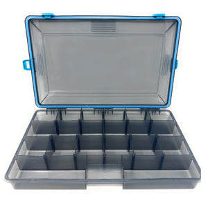 Reaction Tackle Standard Tackle Tray- Sturdy and Waterproof with 4 Reliable Clips