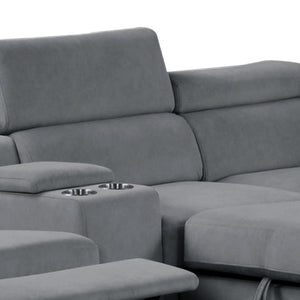 Harvey - Power Recliner Sleeper Sectional