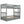 Bunk Bed With Ladders And 2 Storage Drawers