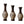 Tall Designer Floor Vase With Elegant 2 Tone