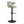 Gardenia - Contemporary Adjustable Barstool With Swivel With Rounded T Footrest (Set of 2)