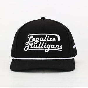 Legalize Mulligans Black Rope Hat