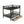 Full Size Convertible Bunk Bed With 2 Drawers Durable - Black