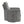 Sagen Charcoal Chenille Glider Recliner with Swivel