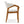 Indoor Upholstered Dining Armchair (Set of 2) - Beige / Teak