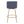 Toriano - Contemporary, Fixed Height Counter Stool With Swivel With Round Footrest (Set of 2)