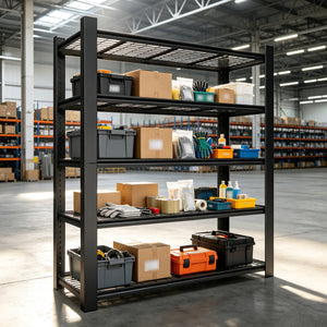 72"H 5-Tier Adjustable Heavy Duty Shelving Rack