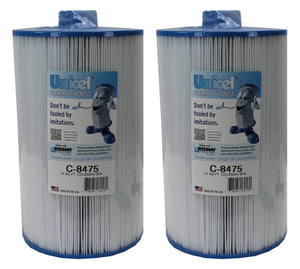 Unicel C-8475 Coleman Maax Spas Replacement Filter Cartridges 75 Sq Ft (2 Pack) - TRAPSKI