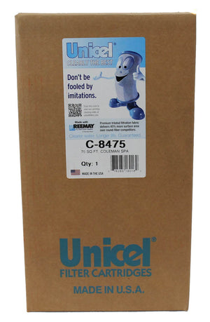 Unicel C-8475 Coleman Maax Spas Replacement Filter Cartridges 75 Sq Ft (2 Pack) - TRAPSKI