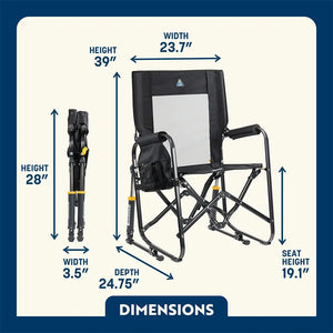 GCI Outdoor Stowaway Rocker - Case Pack Bundle