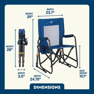 GCI Outdoor Stowaway Rocker - Case Pack Bundle