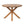 5-Piece Outdoor Acacia Wood Round Dining Set