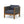 Outdoor Club Chair With Rattan Rope Wave - Dark Gray