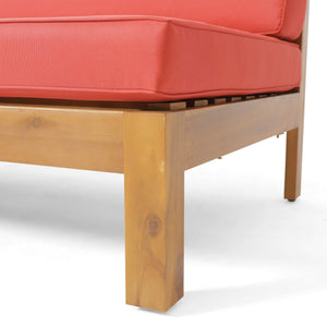 Brava X Back Corner Bench With Coffee Table