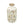 Ceramic Cylinder Vase with Multi-Colored Floral Motifs