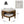 Letitia Rubber Wood Cat Bed Ottoman