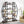 Triple Wide Oval Etagere Bookcase With Shelves For Living Room