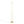 Icicle 65' Modern Swivel Floor Lamp in Gold Metal