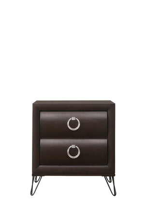 Tablita Dark Merlot Finish Nightstand