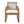 2-Piece Outdoor Dining Chairs Set: Acacia Wood with Rope Back