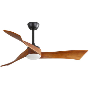 Ceiling Fan With Reversible DC Motor - Black