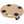 Furniture Moving Dolly, Heavy Duty Wood Rolling Mover With Wheels For Piano Couch Fridge Heavy Items, Securely Holds 500 Lbs (2 Piece Round Platform) - Natural