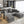 Convertible Deep Seat Sofa With Soft Pillows And Ottomans