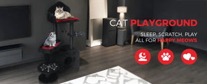 Black Gothic Cat Tree