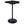 Fresno - Curved Cloud Shaped Bistro Bar Table Bar Table - Black
