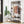 Rack With Hanging Rod, 4 Hooks, Heavy Duty Freestanding Closet Organizer - Brown / Black