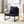 Classic Leather and Metal Frame Sofa