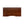 Dauphin Gold Accent 5-Drawer Wood Executive Desk Dark Walnut Ash Wood & Veneer