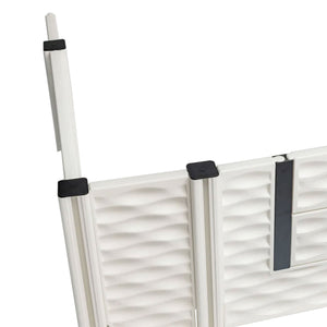 EZwhelp EZclassic 38 Inches Add On Room with Front Panel Set and Doors, White