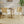 Mid Century Modern Arm Dining Chairs With Rattan Backrest