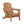 Oversize Wooden Outdoor Folding Adirondack Chair