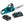 Makita LXT 36 Volt 16 Inch 4.0Ah Battery Powered Brushless Chainsaw Kit, Teal