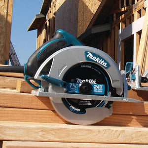 Makita 10.6 Pound Magnesium 7.25 Inch Circular Saw with Built In LED Light, Blue