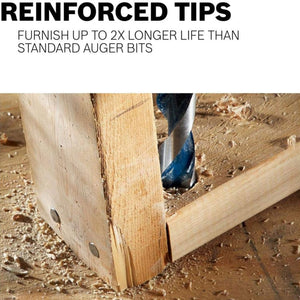 Bosch 1.5 Inches by 17.5 Inches Daredevil Auger Bits with Dual Cutting Edges