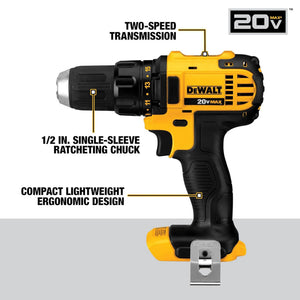 DeWalt 20V MAX 4 Tool Combo Kit w/ Reciprocating & Circular Saws & LED Worklight - TRAPSKI