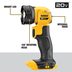 DeWalt 20V MAX 4 Tool Combo Kit w/ Reciprocating & Circular Saws & LED Worklight - TRAPSKI