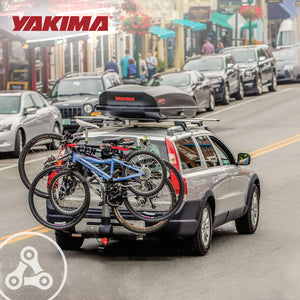 Yakima RidgeBack Tilt Away Hitch Bike Rack Holds 4 Bikes for Cars, SUVs, Trucks