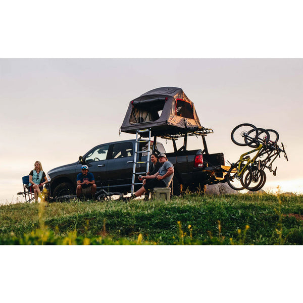 Yakima HangOver 4 Adjustable Vertical Steel Mountain Bike Hitch Rack for 4 Bikes