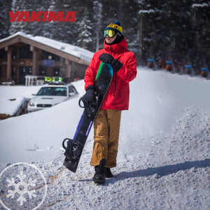 YAKIMA FatCat EVO 6 Skis or 4 Snowboards Mount Roof Rack, Fits T-Slot Crossbars