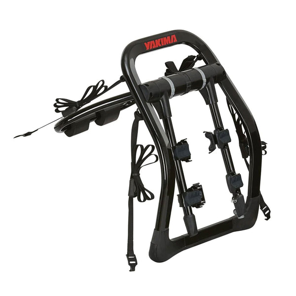 Yakima FullBack 2 Bike Capacity Trunk Bike Strap Rack with ZipStrips, Black