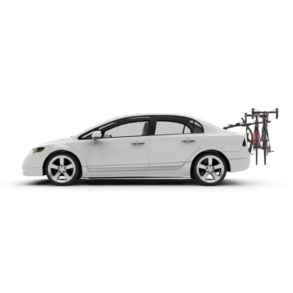 Yakima FullBack 2 Bike Capacity Trunk Bike Strap Rack with ZipStrips, Black